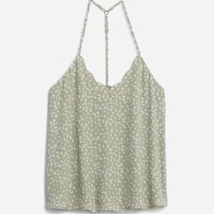 Nine Britton Jacki Scallop Detail blouse cami stitchfix XL